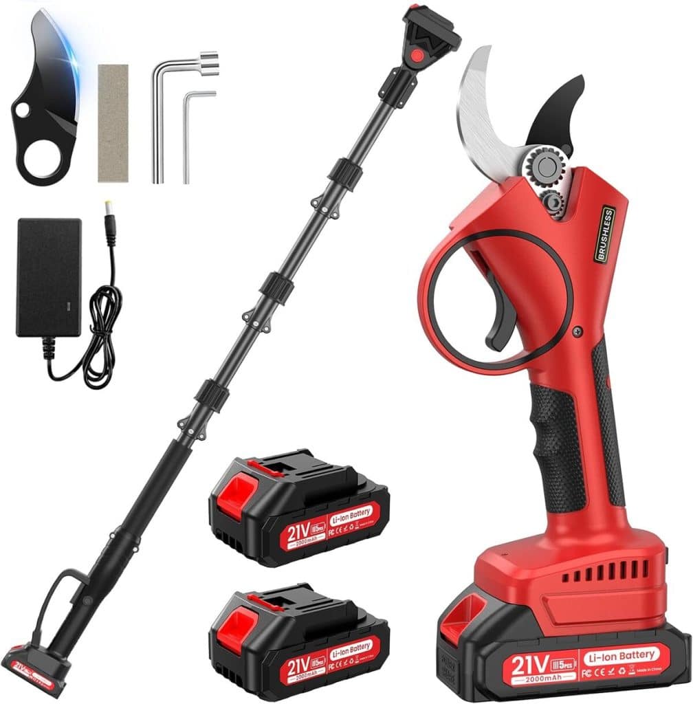 Test du sécateur électrique sans fil 2, 4m : puissance et polyvalence