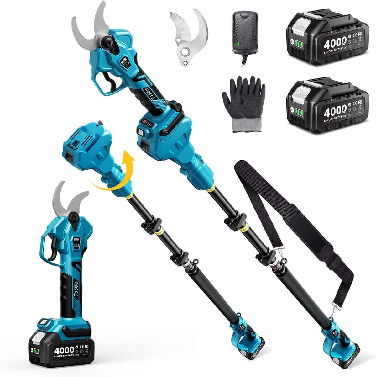 Test du sécateur électrique Seesii PS040Pro : performance et portée maximale