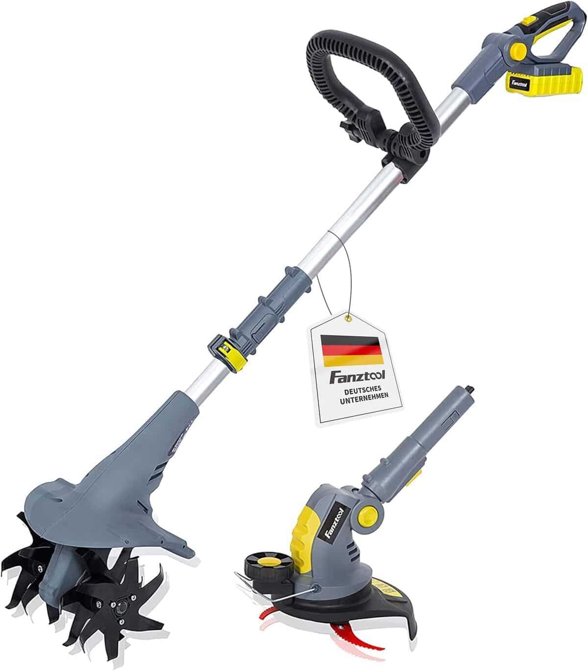 Test : motobineuse compacte Fanztool 20 V, efficacité et polyvalence