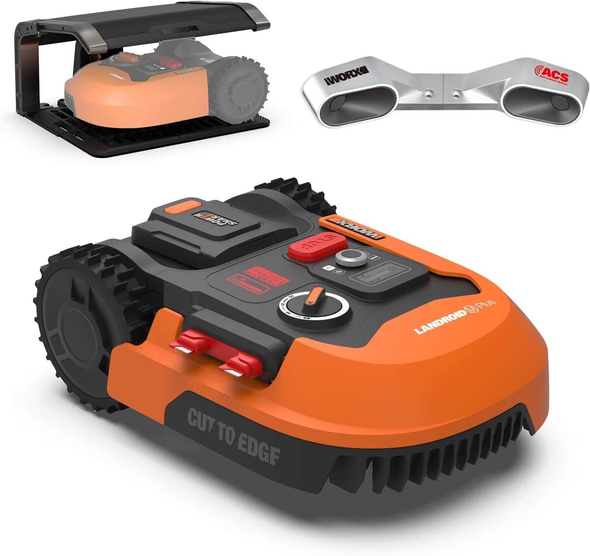 Test de la tondeuse robot WORX Landroid WR165E et ses extras