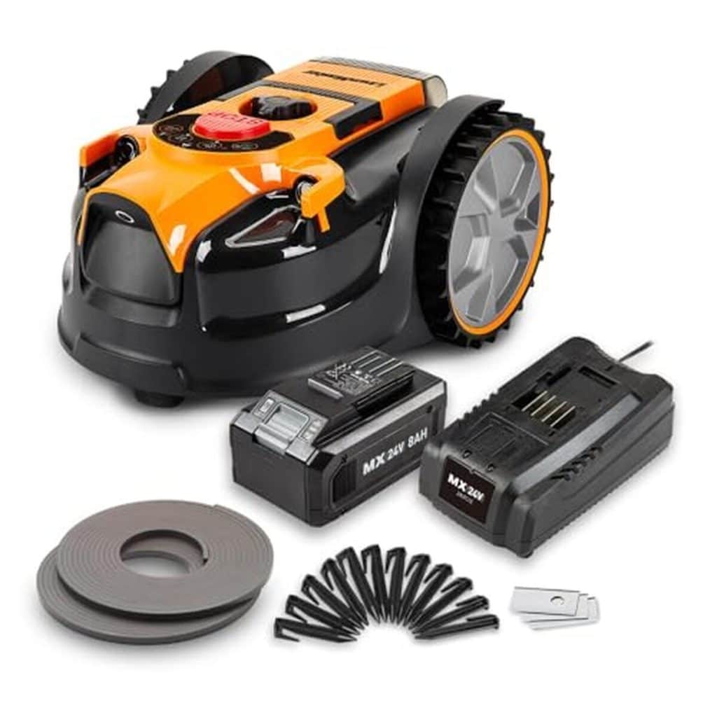 Test du robot tondeuse autonome 24V sans fil : simplicité assurée
