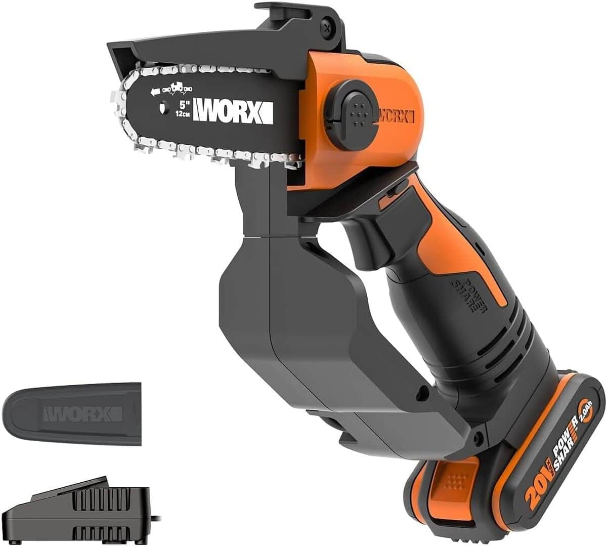 Test : worx élagueuse sans fil 20V WG324E