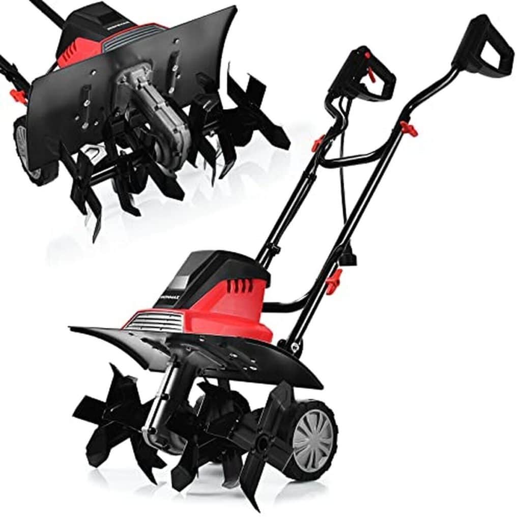 Test de la motobineuse électrique COSTWAY 1500W : performance et praticité au jardin