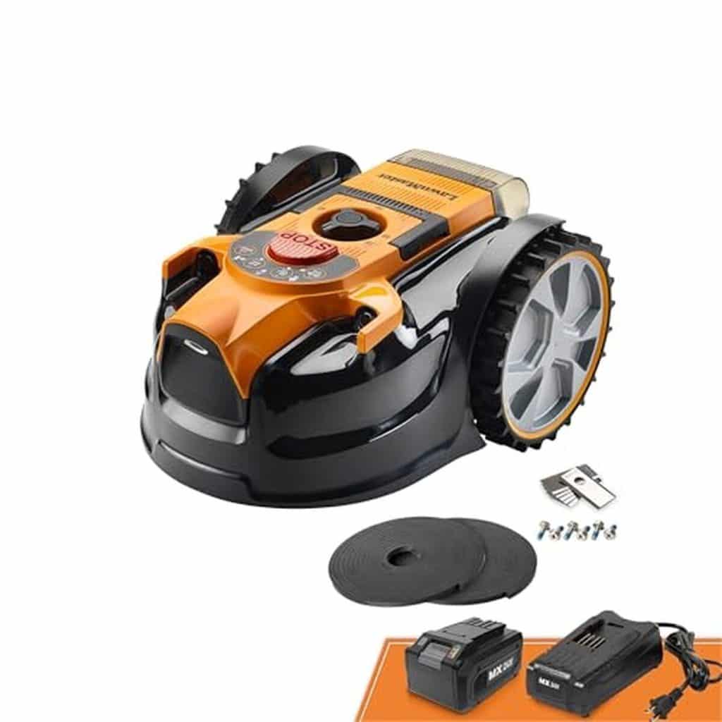 Test du robot tondeuse Lawnmaster OcuMow®16 : performance sans fil révolutionnaire