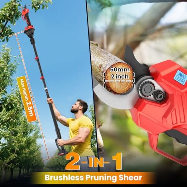 Découvrez notre test complet du sécateur électrique sans fil 2, 5 m et facilitez vos tâches de jardinage avec cet outil innovant.