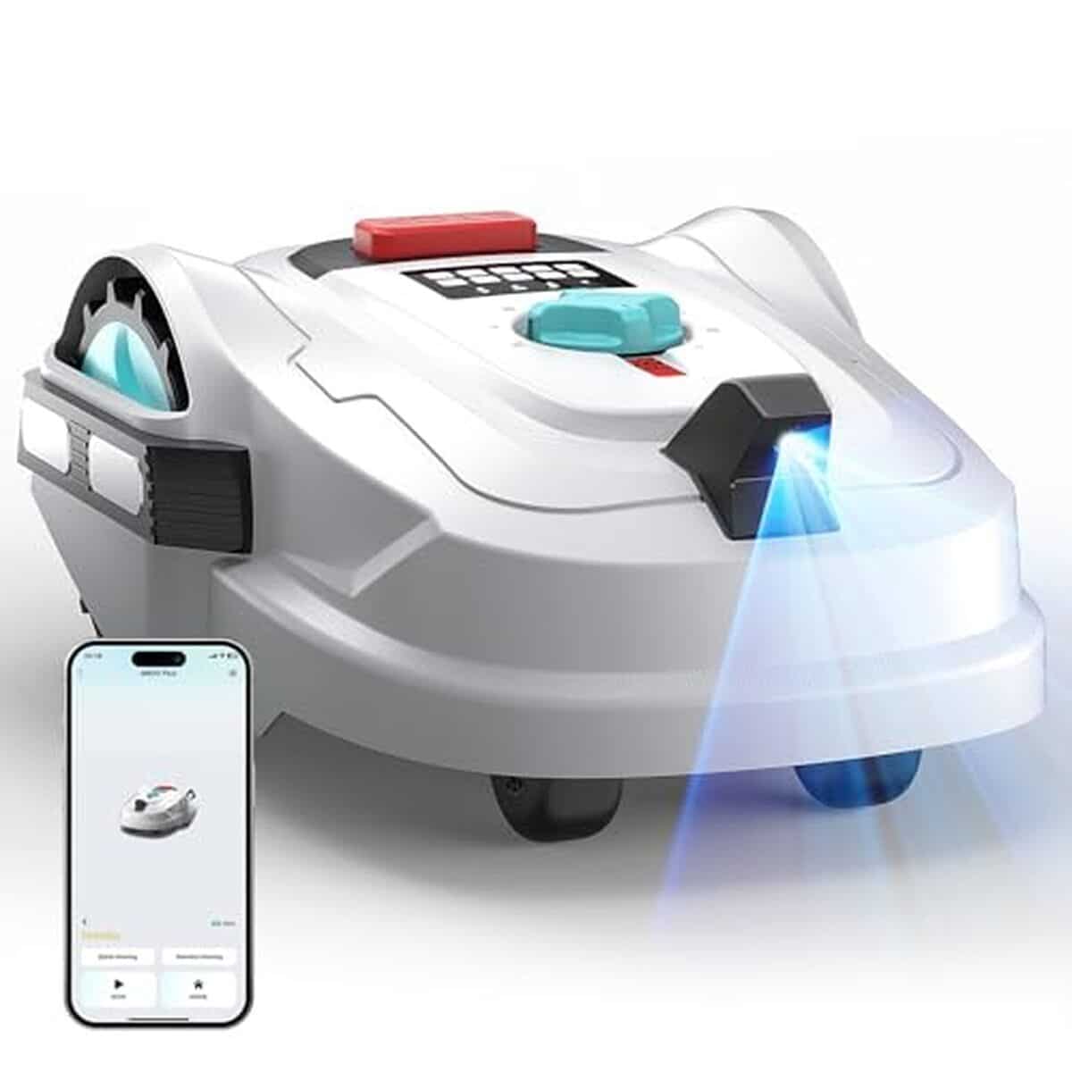 Test du robot tondeuse Yardcare M800Plus : navigation IA et GPS